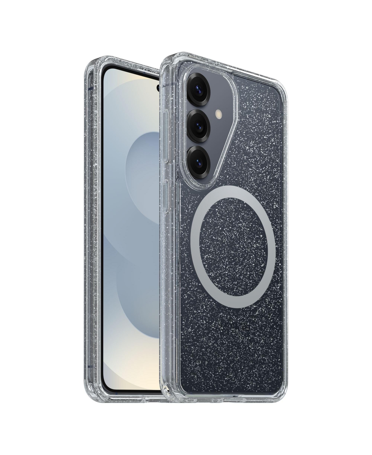OtterBox Symmetry Series Clear Magnetic Case for Samsung Galaxy S26 - Silver