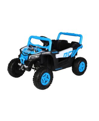 Kids Electric Ride-On Car with 12V Battery, Remote Control & Swing Function, Seats Two, Ages 3+