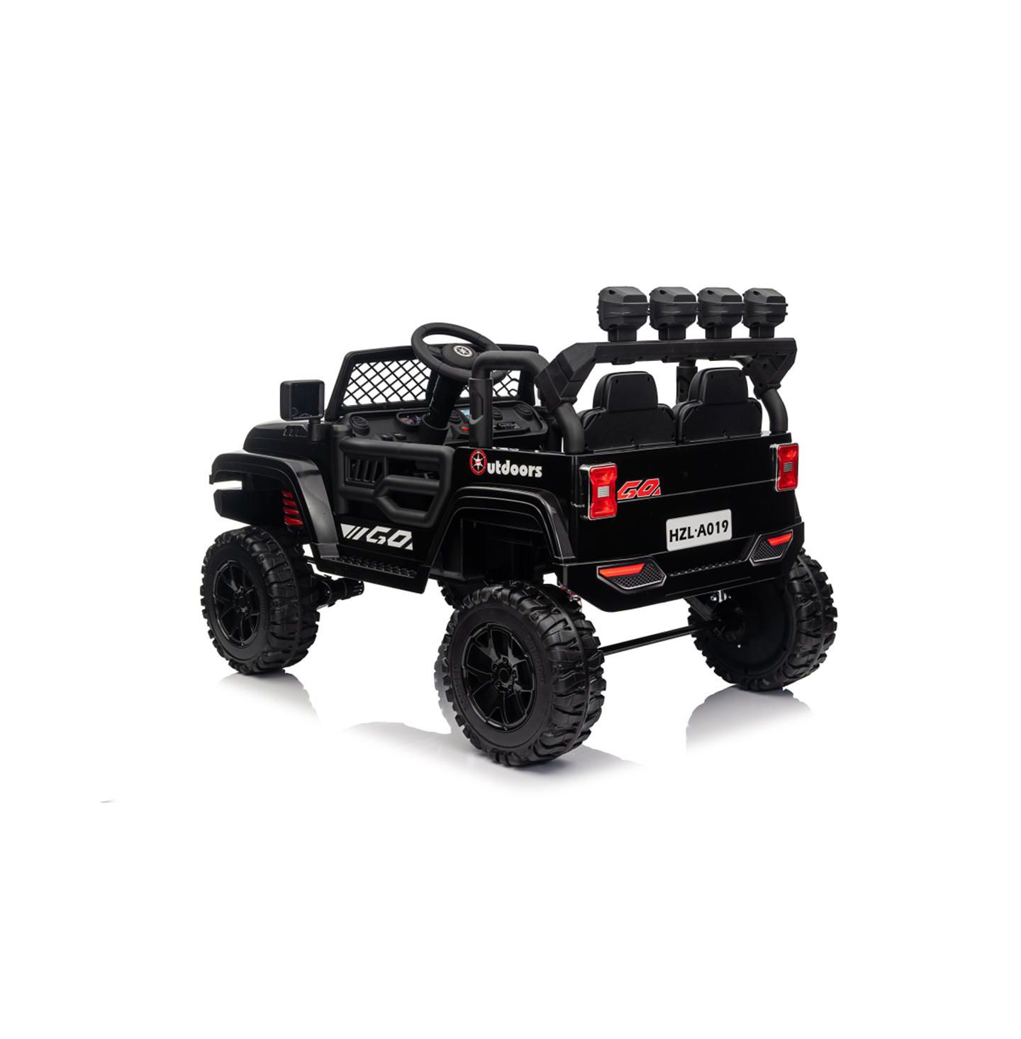 Детская игрушка YOBTOP 24V 7Ah 2-Seater Remote-Control 4WD Ride-On Jeep, Ages 3+ — фото 3