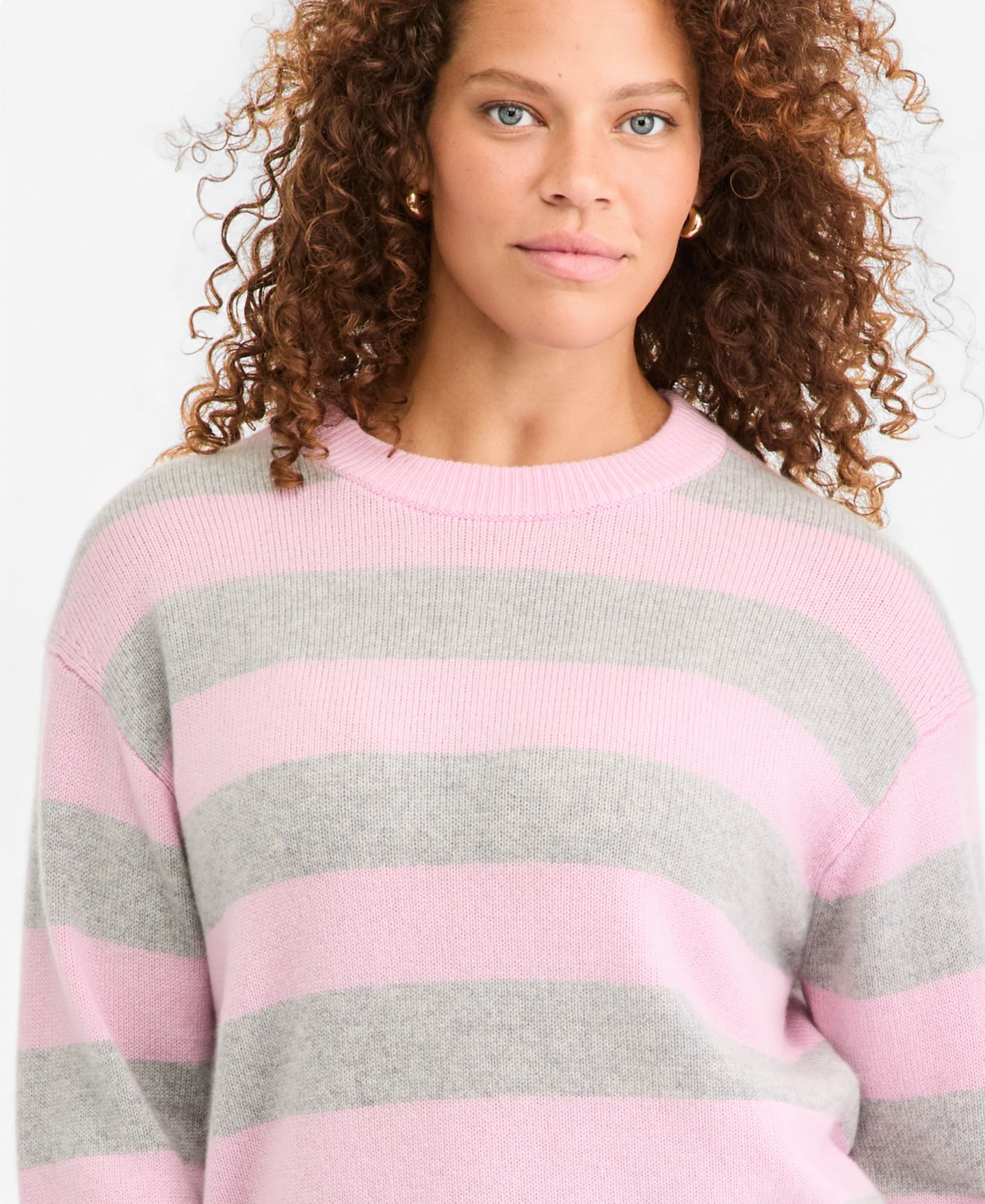 Женский свитер On 34th 100% Cashmere Crewneck Relaxed-Fit, цвет: Коричневый — фото 7