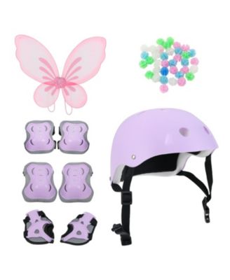 12-Inch Kids Bike with Front Basket and Helmet Protective Set
