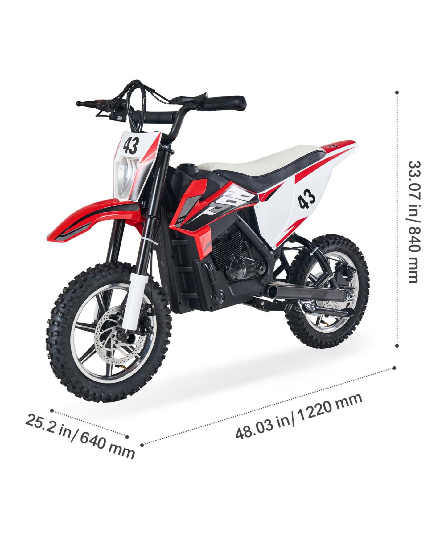 Детские игрушки HONGGE Electric Ride-On Motorcycle 36V Powered 15.5 mph Treaded Tires, 175 lbs Capacity, Ages 14+, цвет: Чёрный — фото 11