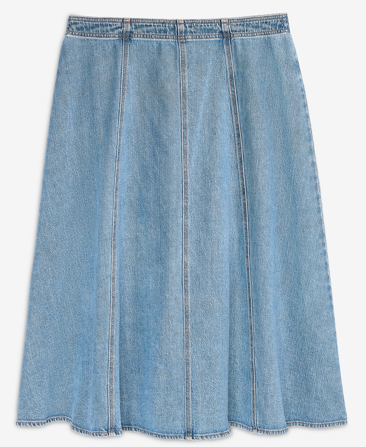 On 34th Women's Denim A-Line Midi Skirt, Macy's Exclusive