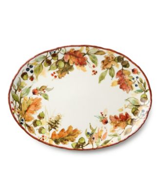 Autumn Meadows Oval Platter