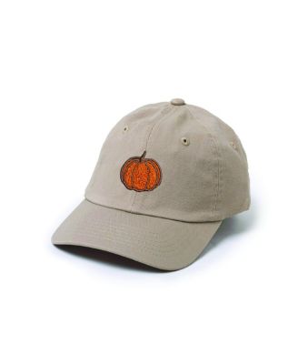 Boys Embroidered Pumpkin Patch Baseball Hat