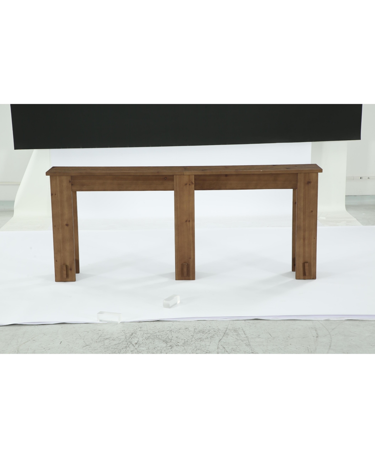 Tribesigns 78.7" Extra Long Console Table, Solid Wood Sofa Table