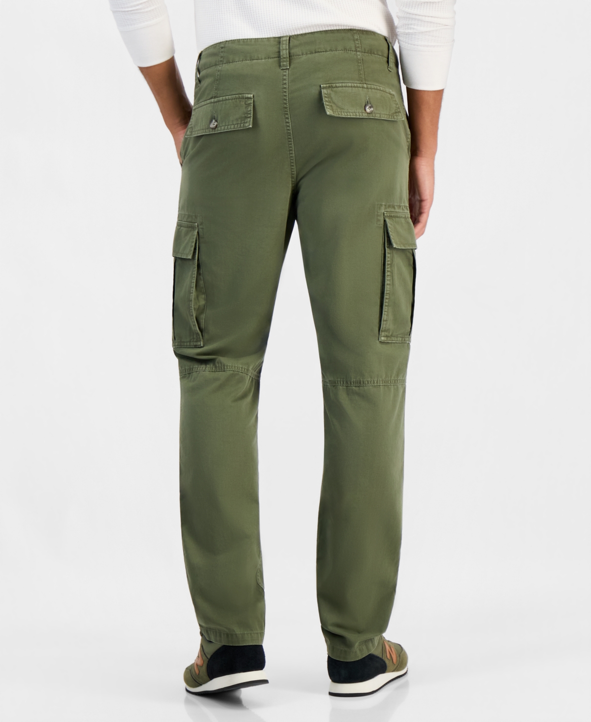 Sun + Stone Men's Trent Straight-Fit Cargo Pants, Macy's Exclusive