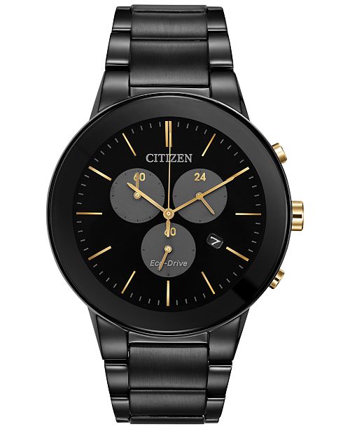 citizen eco drive watch and bracelet set