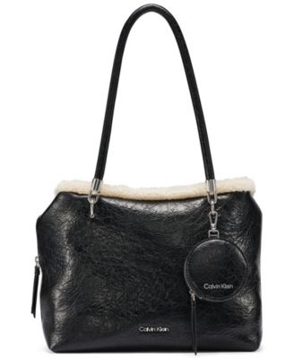 Waverly Mini Sherpa Tote Handbag
