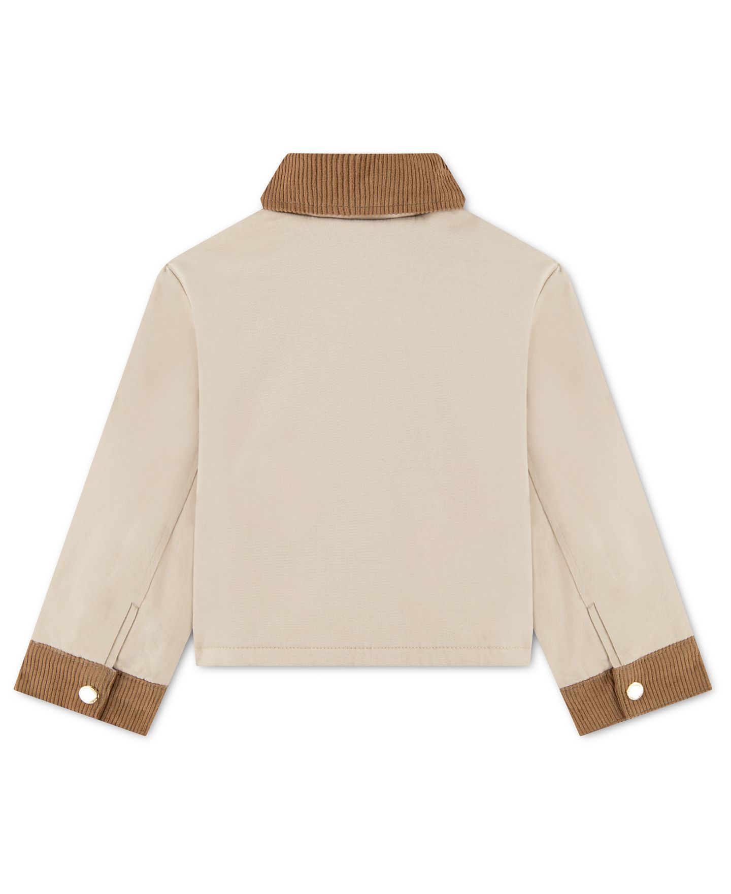 Куртка abercrombie kids Barn Point Collar Jacket для девочек-малышей, цвет: Устричный серый — фото 2