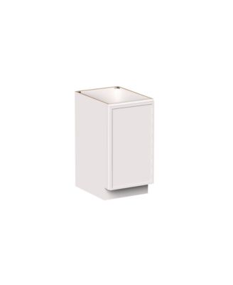 18"W Full Height Door Base Cabinet, Ready to Assemble Kitchen Cabinet with Solid Wood Frame, Soft-Close Slides and Hinges