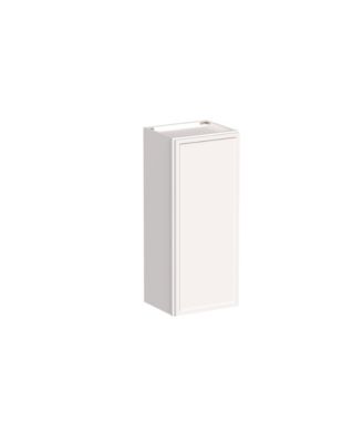15"x36" Standard Wall Cabinet (1 Door 2 Shelves), Ready to Assemble Kitchen Cabinet with Solid Wood Frame, Soft-Close Slides and Hinge