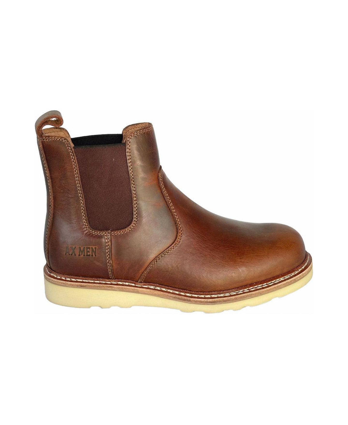 Мужские ботинки Ax Men Boots Anson Twin Gore Chelsea, цвет: Коричневый — фото 2