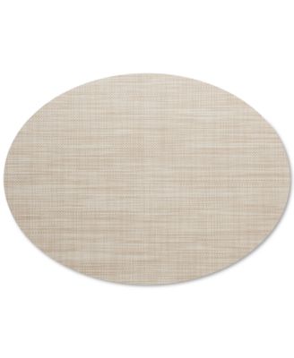 Chilewich Mini Basketweave Oval Placemat 