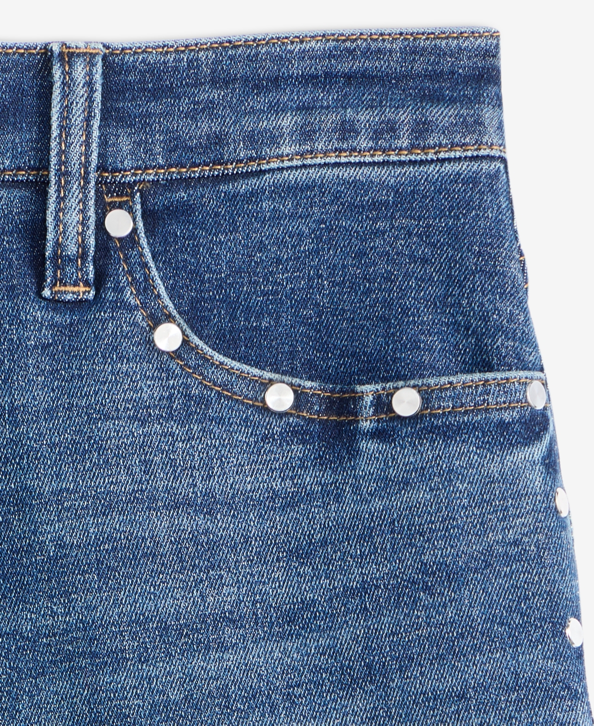 I.n.c. International Concepts Women's High-Rise Wide-Leg Studded Jeans, Macy's Exclusive