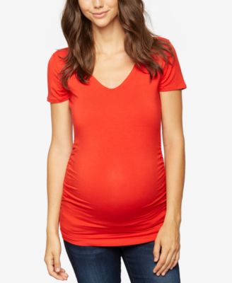 A Pea in the Pod - Maternity Ruched T-Shirt