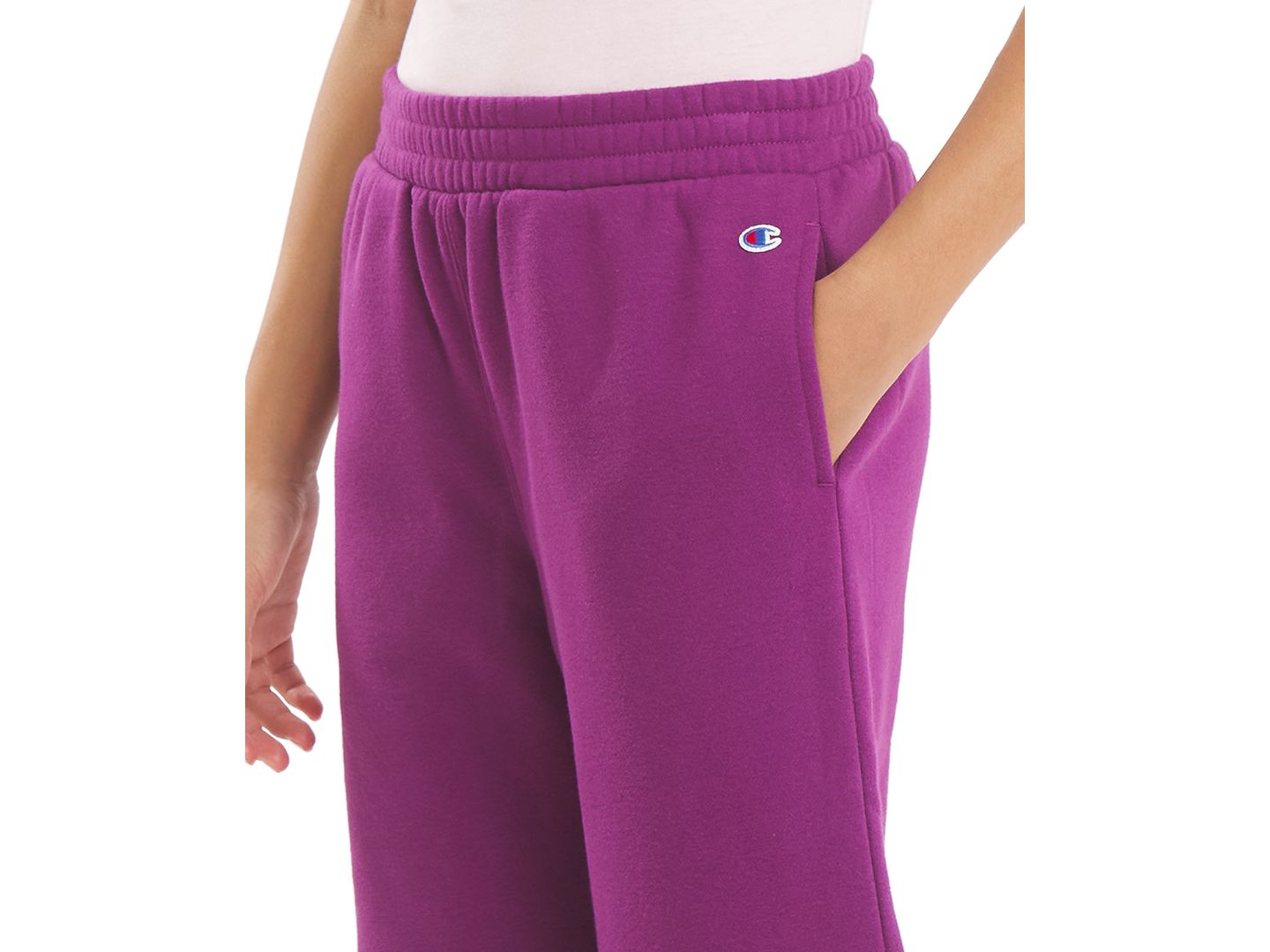 Брюки Champion Wide-Leg Pants для девочек, цвет: Phlox — фото 3