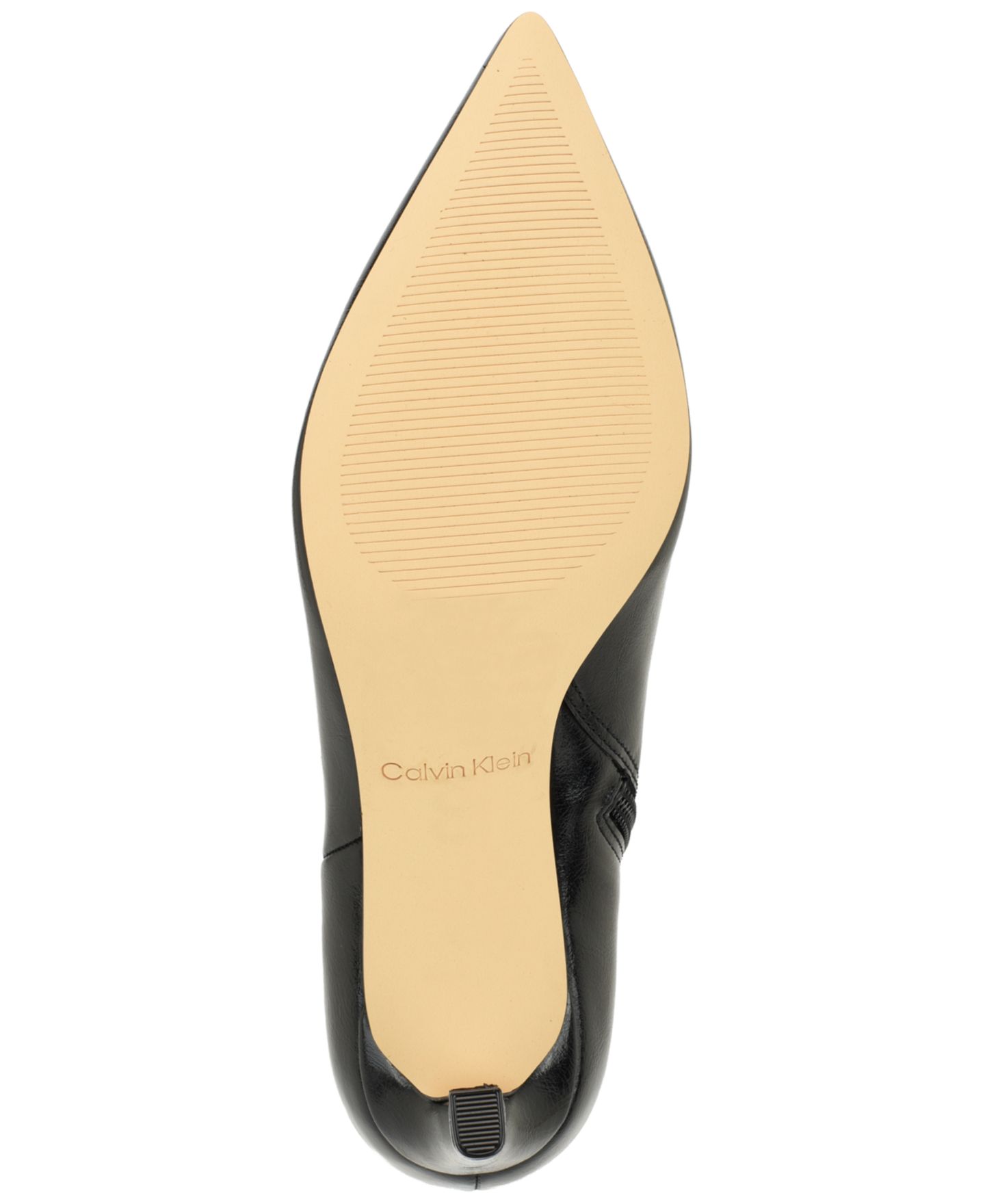 Женские ботинки Calvin Klein Chrysta Pointed Toe Stiletto Dress Booties, цвет: Чёрный — фото 5