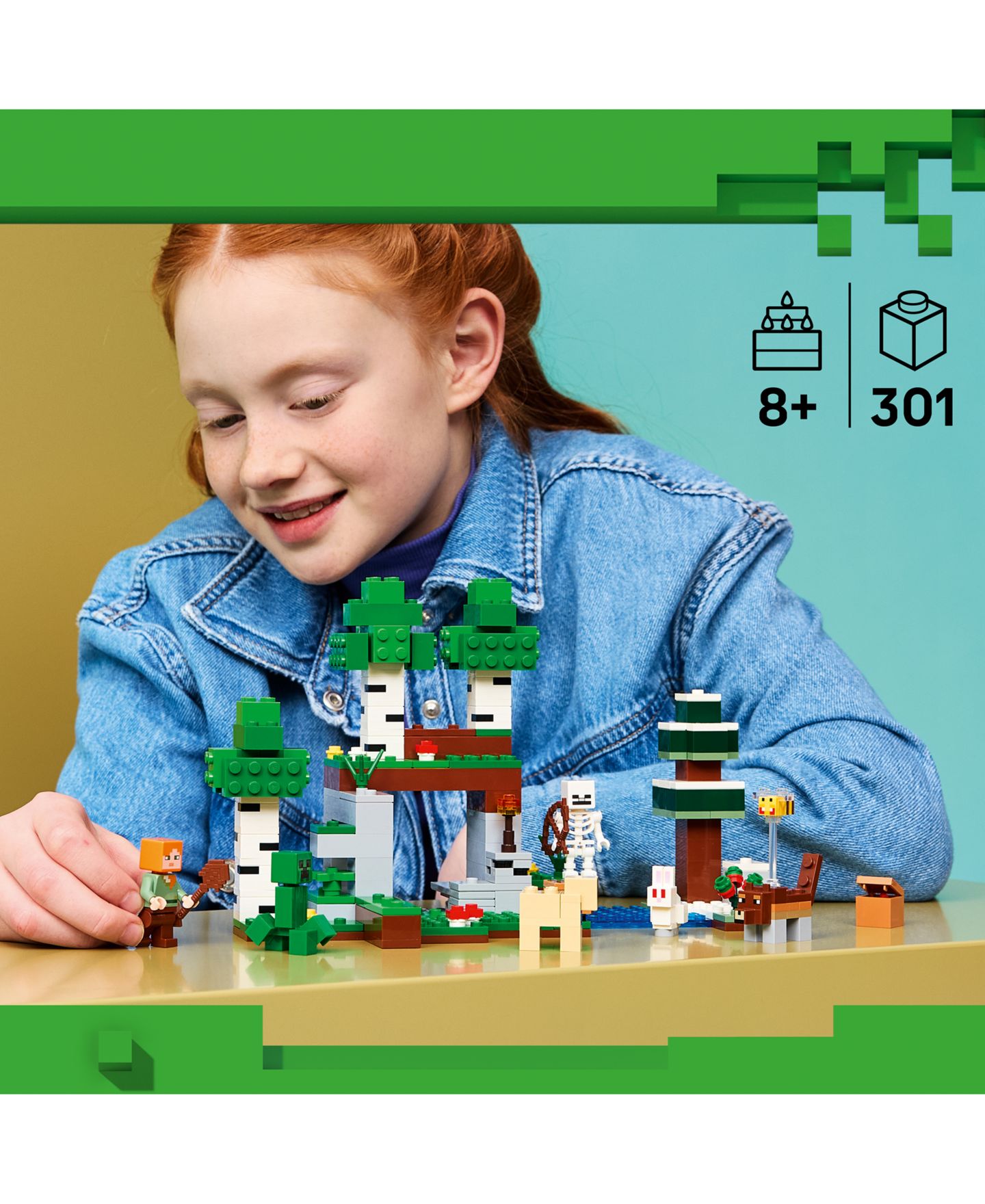 Детские конструкторы LEGO® Minecraft First Night Adventure 21593, 301 Pieces — фото 5