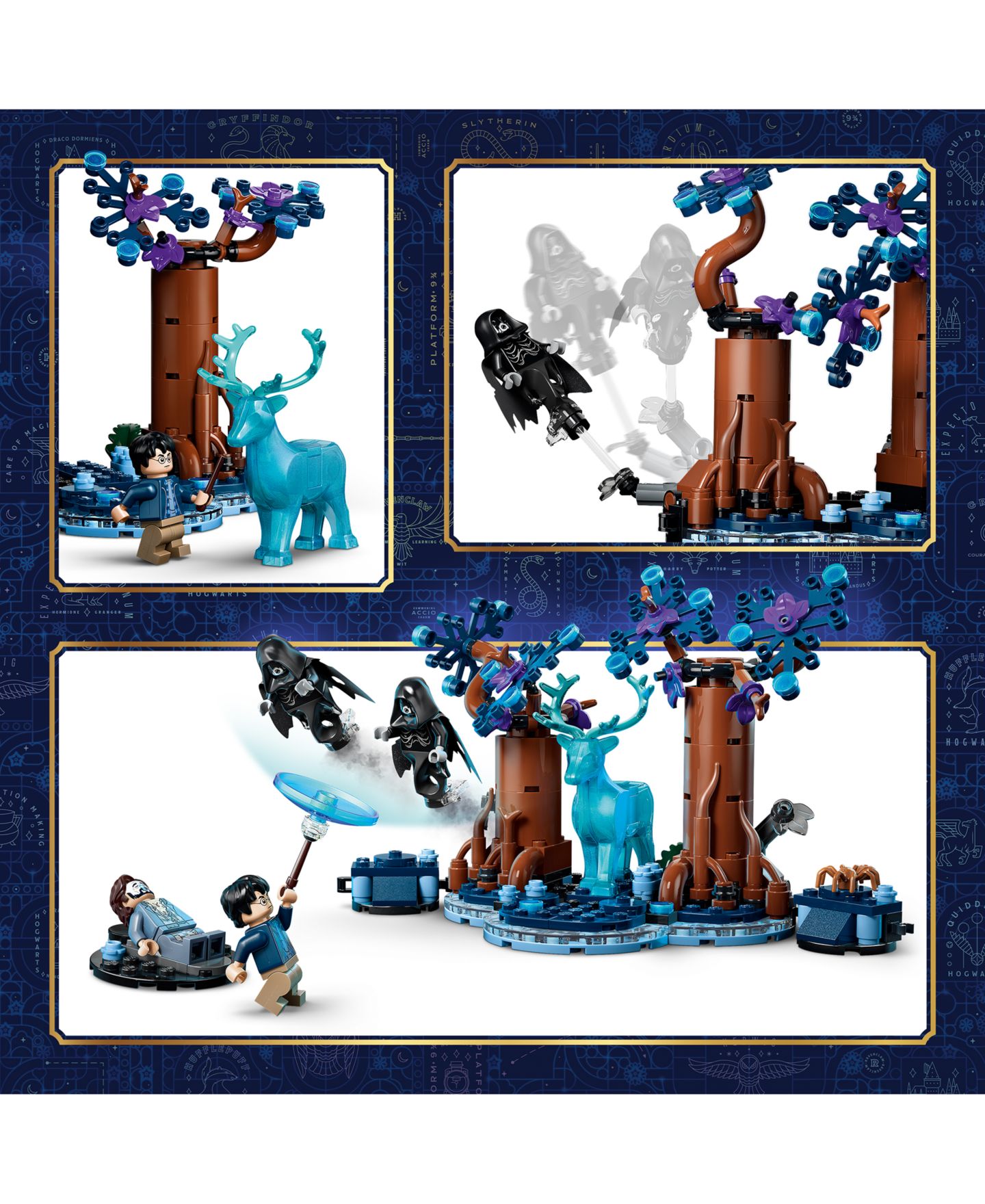 Детские конструкторы LEGO® Harry Potter Forbidden Forest: Expecto Patronum 76475, 244 Pieces — фото 3