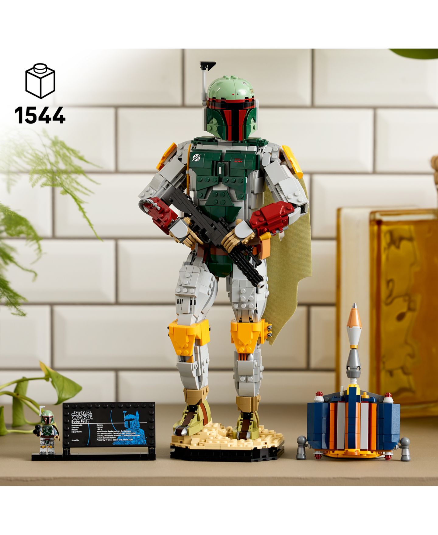 Детский конструктор LEGO® Star Wars Boba Fett Building Set 75455, 1544 Pieces — фото 3