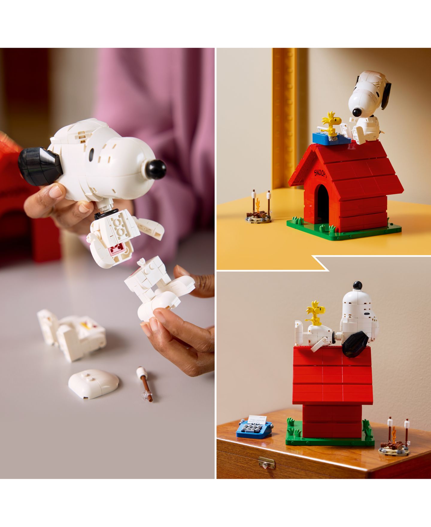 Детский конструктор LEGO® Ideas Peanuts: Snoopy's Doghouse Building Set - 21368, 964 Pieces — фото 4