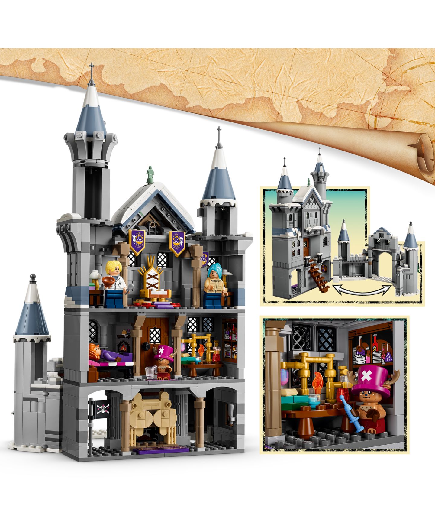 Детские конструкторы LEGO® One Piece Battle at Drum Castle 75645, 1038 Pieces — фото 2
