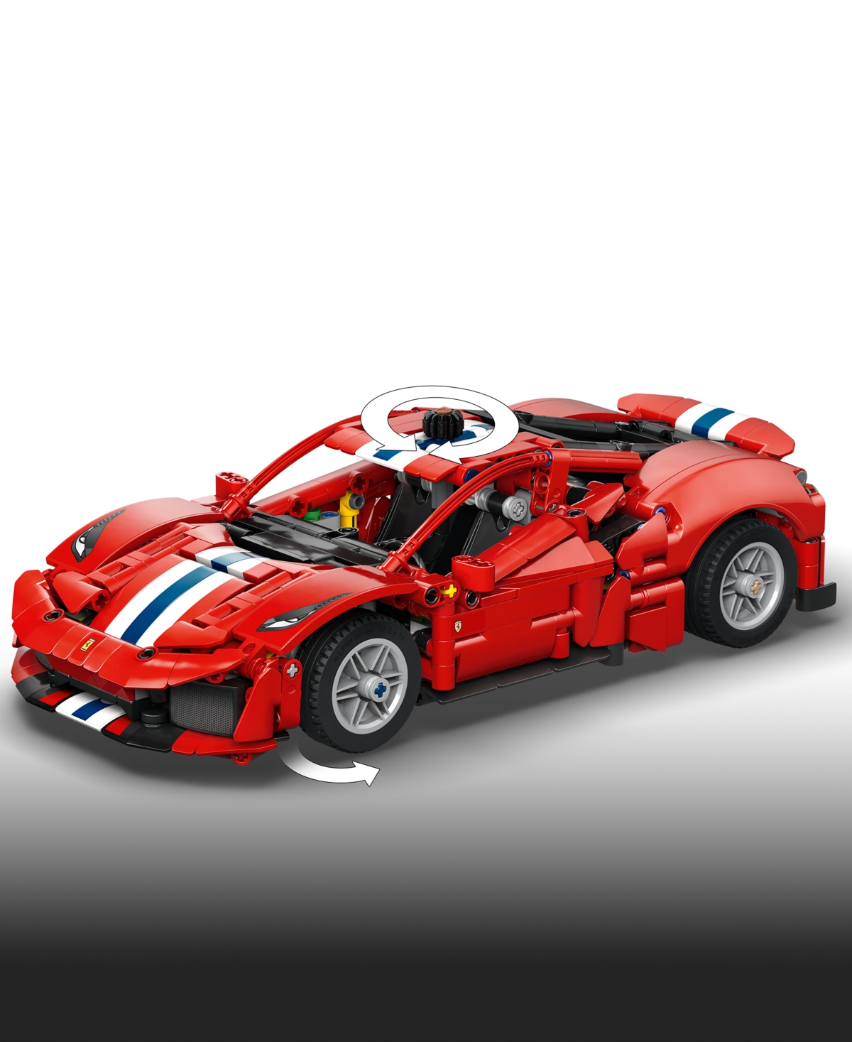 Lego Technic Ferrari 488 Pista 42235 882-Piece Building Set, Ages 9+