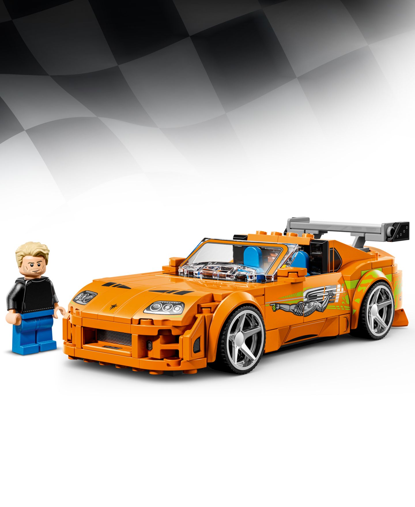 Детские конструкторы LEGO® Speed Champions The Fast and The Furious Toyota Supra MK4 77260, 292 Pieces — фото 2