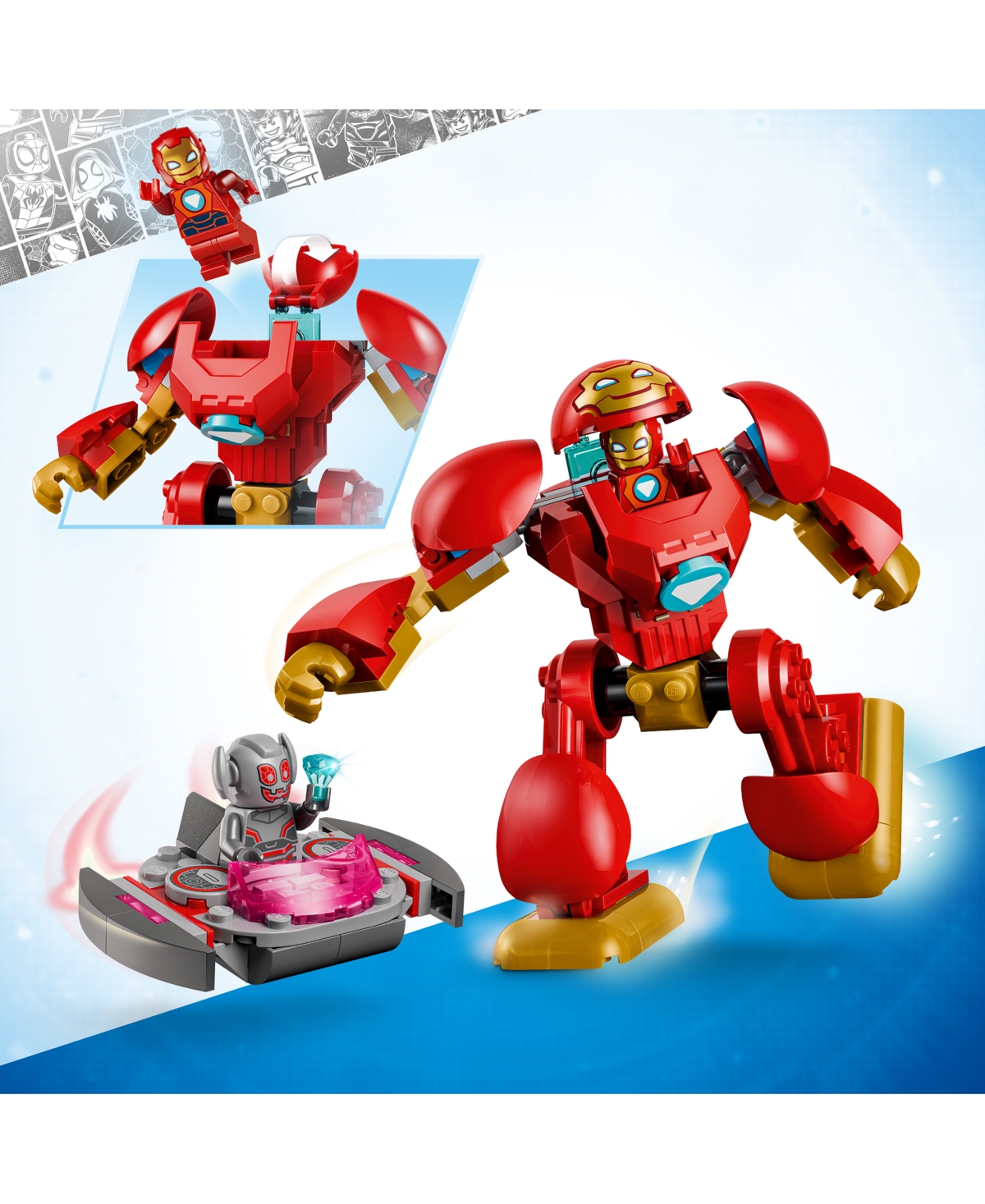 Lego Marvel Ultron vs. Iron Man 11209 96-Piece Building Set, Ages 4+
