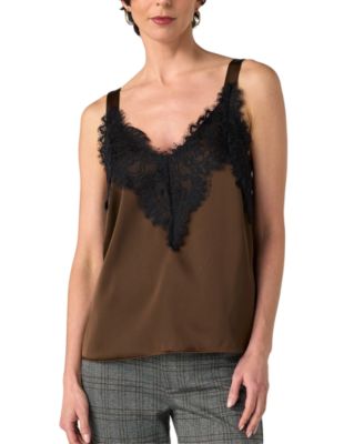 Petite Lace V-Neck Camisole