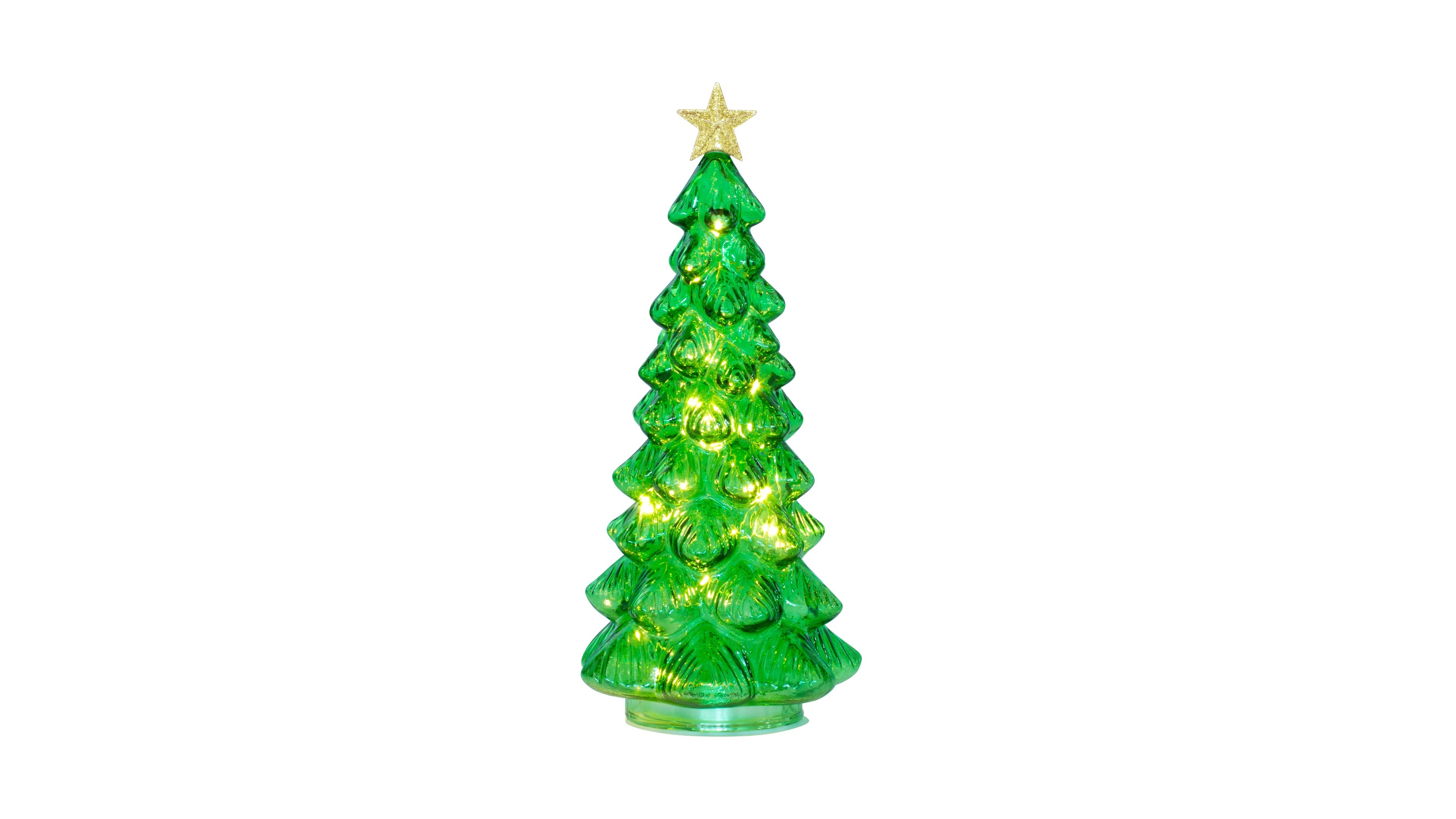 Mr. Christmas Twinkling Glass 13" Tree