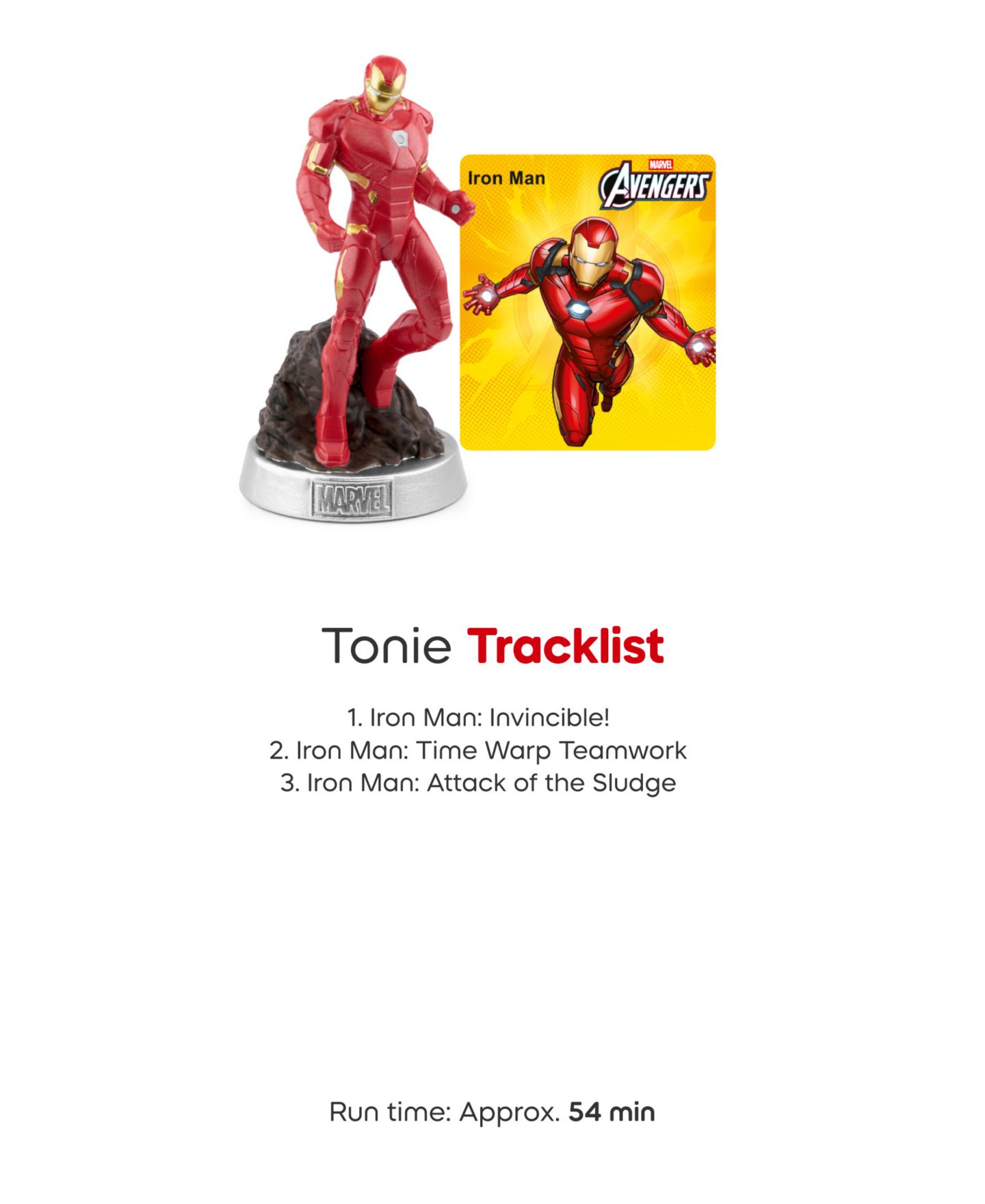 Детские игрушки Tonies Marvel Musical 3-Piece, Ages 7+ — фото 5
