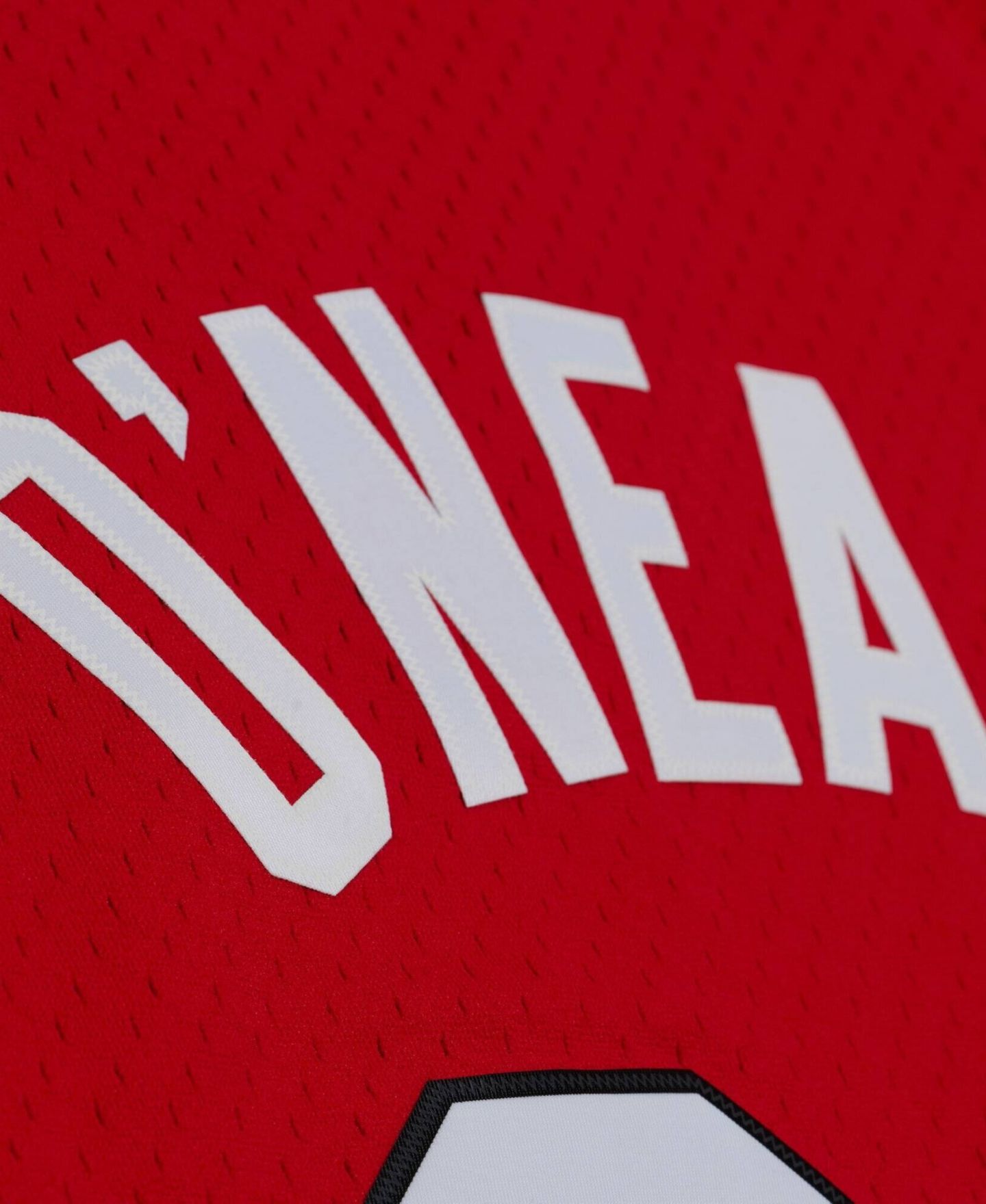 Мужской топ Mitchell & Ness Shaquille O'Neal Red Miami Heat 2005-06 Swingman Jersey — фото 7
