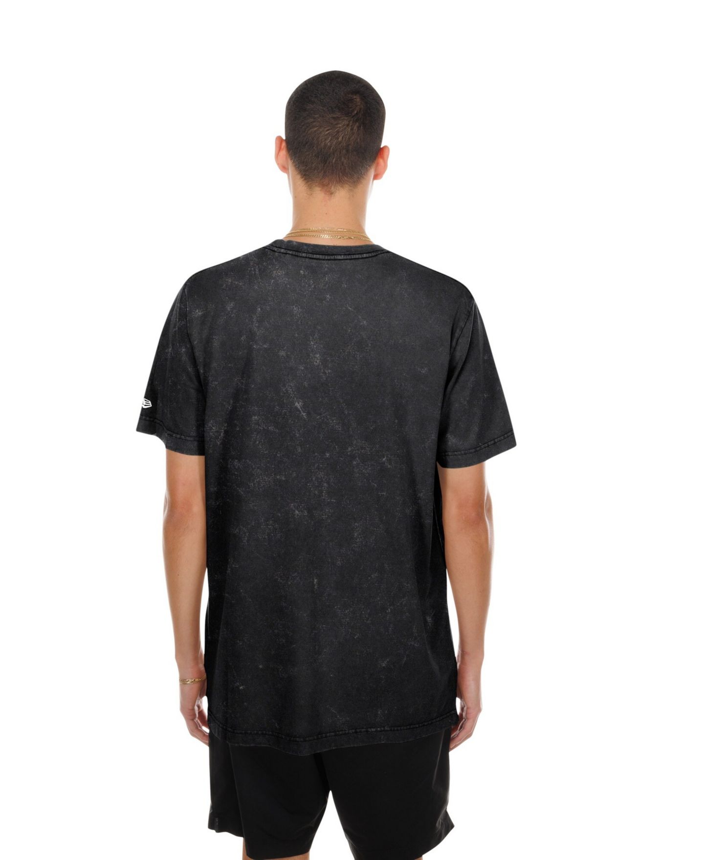Мужская футболка New Era Black Baltimore Orioles Mineral Wash — фото 2