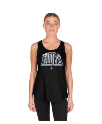 Women's Las Vegas Raiders Sleeveless Scoop Neck Tank Top