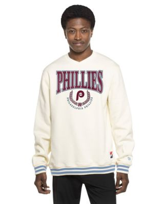 Men's White Philadelphia Phillies Throwback Sweatshirt