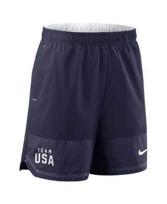 Big Boys and Girls Navy Team USA Dri-FIT Woven Shorts