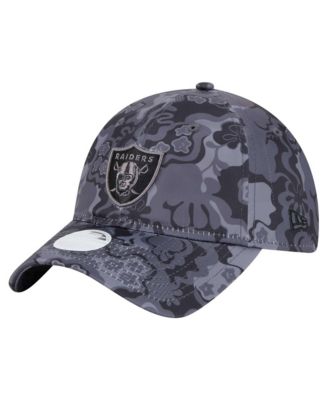 Women's Black Las Vegas Raiders Trippy 9TWENTY Adjustable Hat