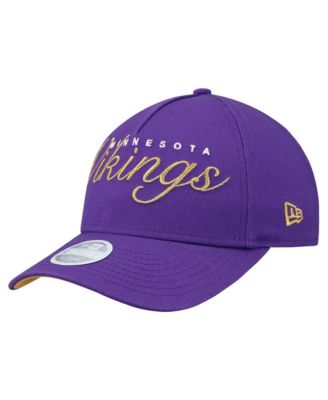 Women's Purple Minnesota Vikings Metallic 9FORTY M-Crown A-Frame Adjustable Hat