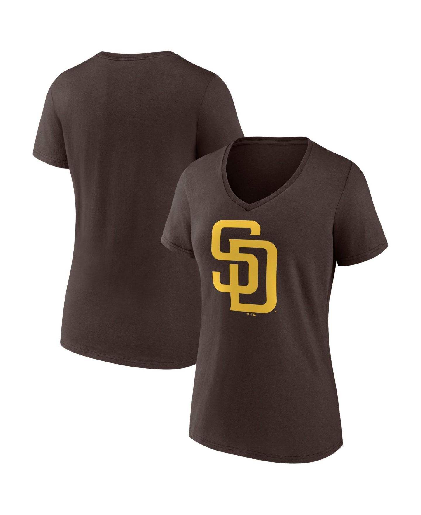 Женская футболка Logo Athletic San Diego Padres V-Neck — фото 1