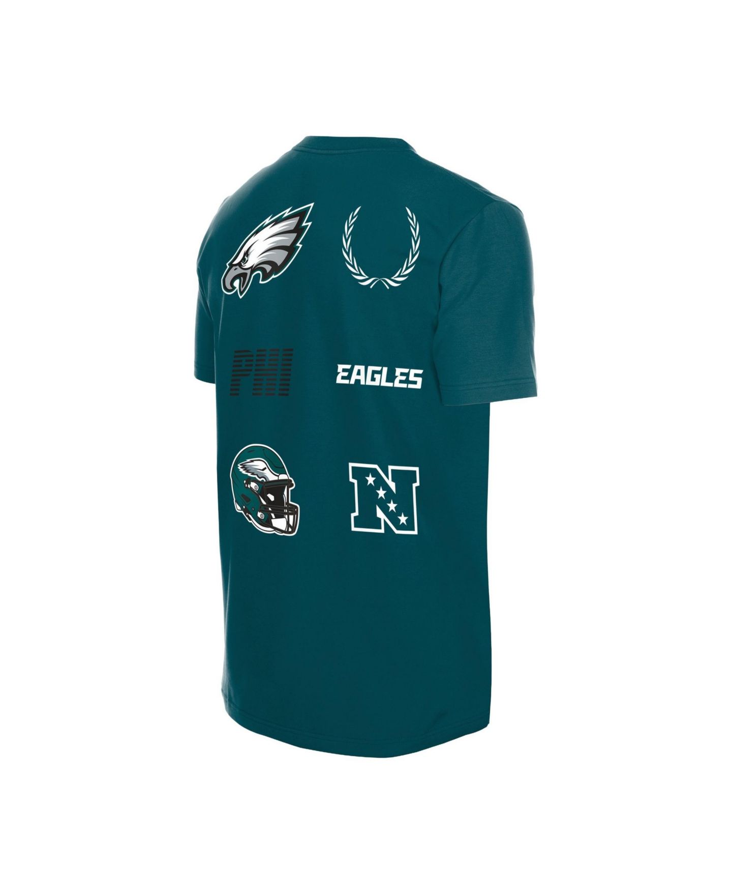 Мужская футболка New Era Midnight Green Philadelphia Eagles Match — фото 5