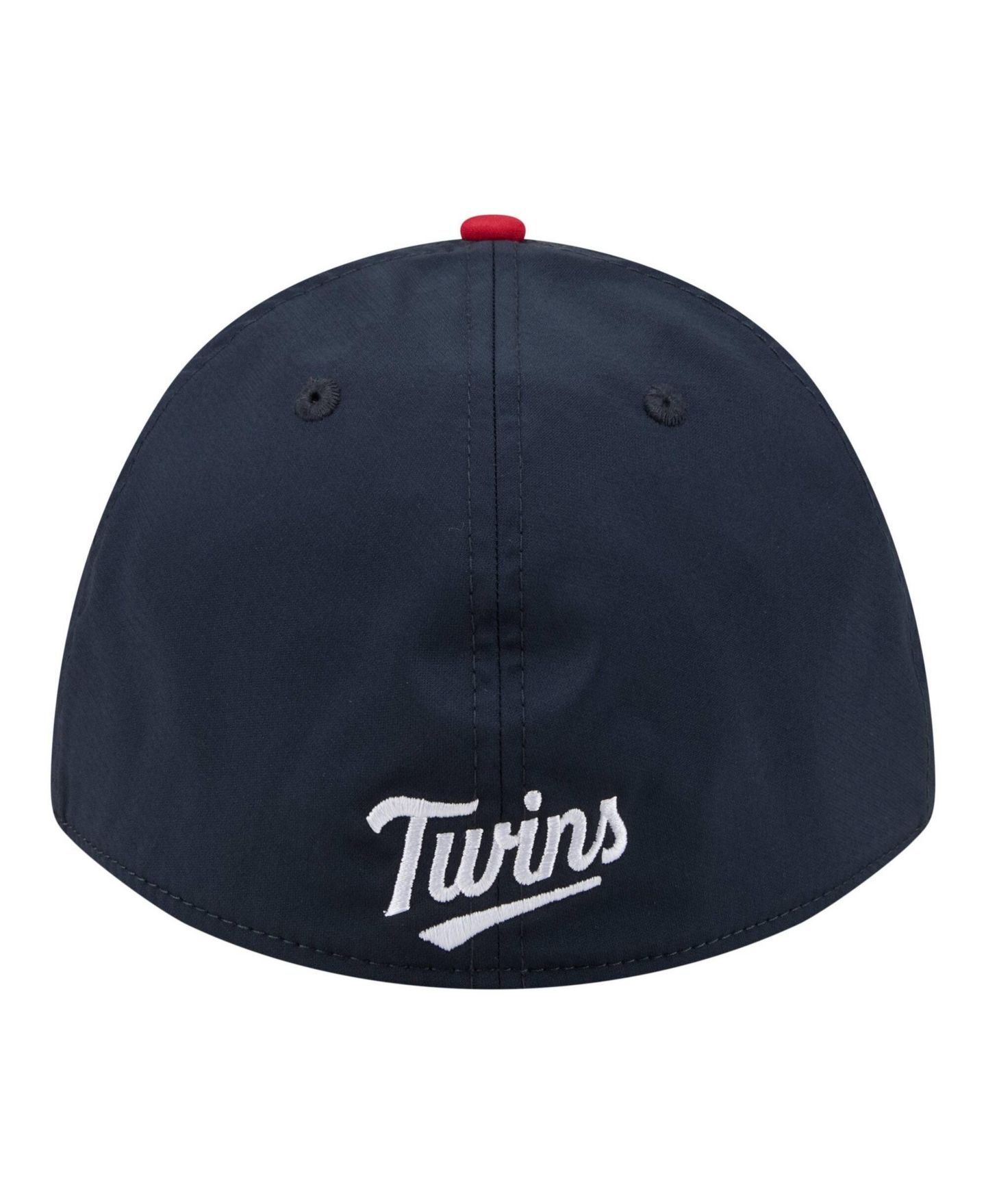 Мужская кепка New Era Navy/Red Minnesota Twins Rope M-Crown A-Frame 39THIRTY Flex Hat — фото 4