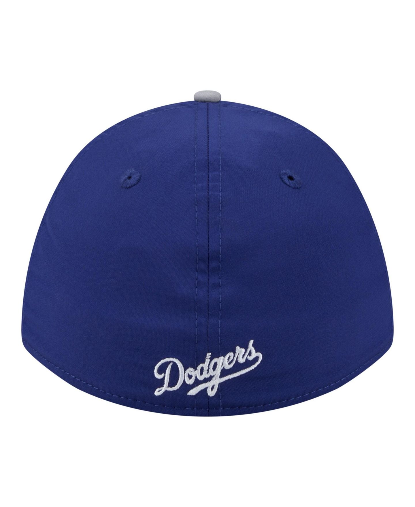 Мужская кепка New Era Royal/Gray Los Angeles Dodgers Rope M-Crown A-Frame 39THIRTY Flex Hat — фото 4