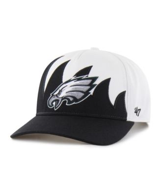 Men's White Philadelphia Eagles Jagged Hitch Adjustable Hat