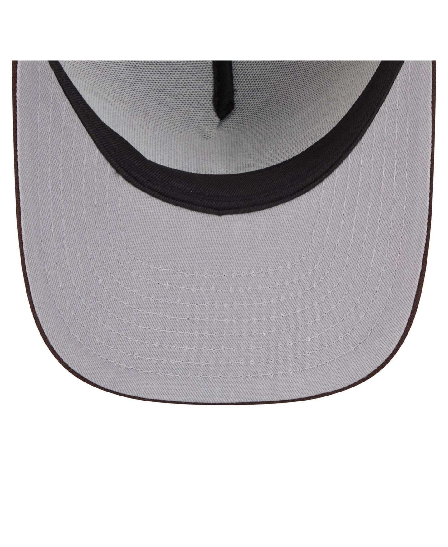 Детская кепка New Era Brown San Diego Padres Logo Fade A-Frame 9FIFTY Snapback Hat — фото 5