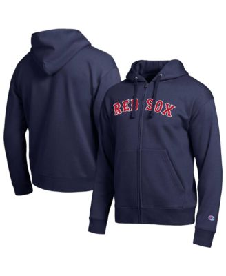 Men's Boston Red Sox Navy All-Star Wordmark Full-Zip Hoodie