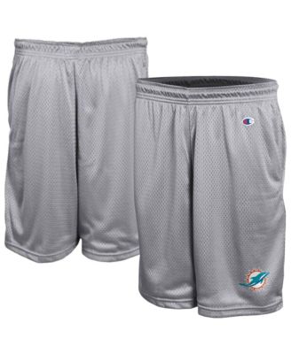 Men's Gray Miami Dolphins Classic Mesh Shorts
