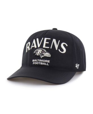 Men's Black Baltimore Ravens Modernia Hitch Adjustable Hat