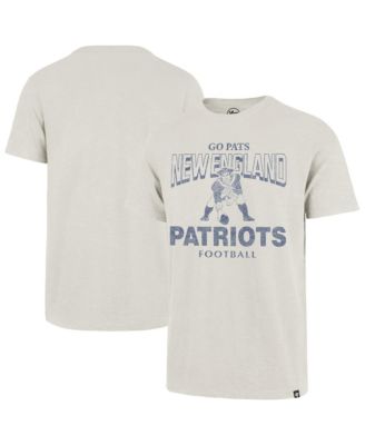 Men's Natural New England Patriots Head On Scrum T-Shirt